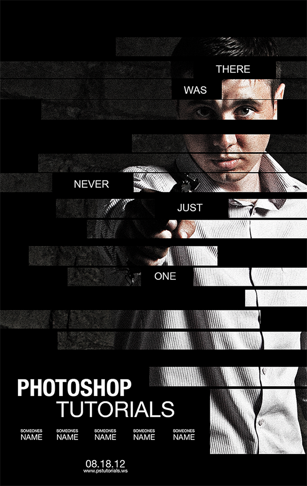 Создание постера в Photoshop